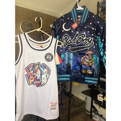 SZ XS/S – Biggie Smalls Coat S & Basketball Jersey by HeadGear, New W/ Tags