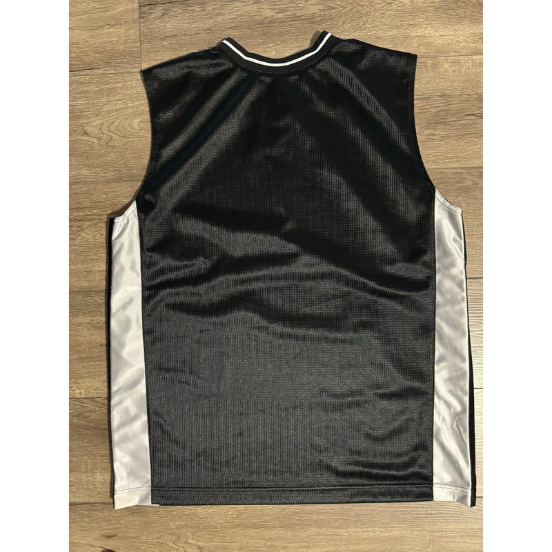 Nike Black and Gray Jersey Sleeveless Tank Shirt Size XL gallery