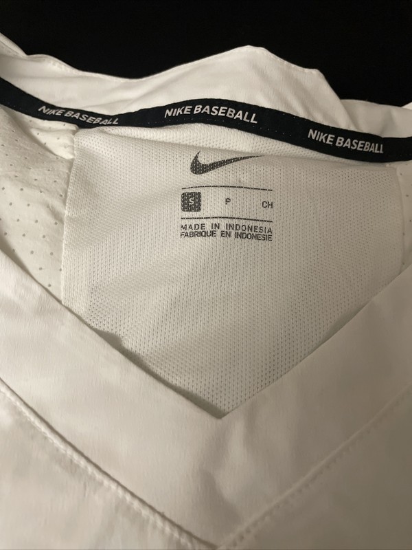 Nike Baseball 3/4 Hot Jacket NWT BP Pullover 3/4 Sleeve Top Size S 897383-100 gallery