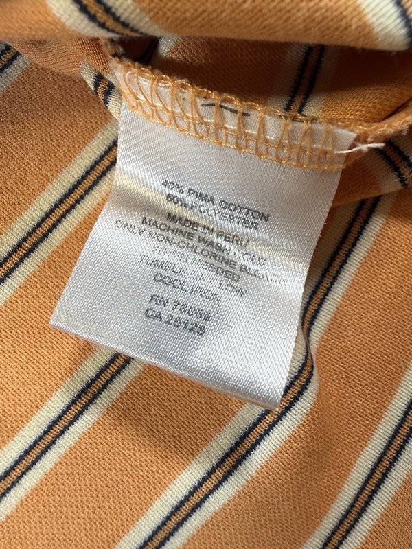 Ashworth 2008 US Open Torrey Pines Golf Polo Shirt Mens Large Striped gallery