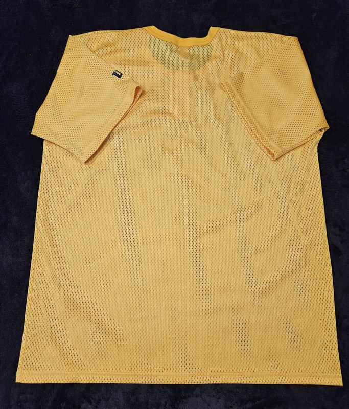 Vintage Wilson Yellow Mesh Practice Jersey Men's Size XXL Made in USA gallery