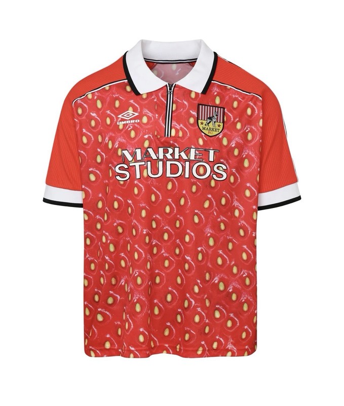 Umbro x Market Studios Strawberry Jersey Small NWT $85 MSRP gallery