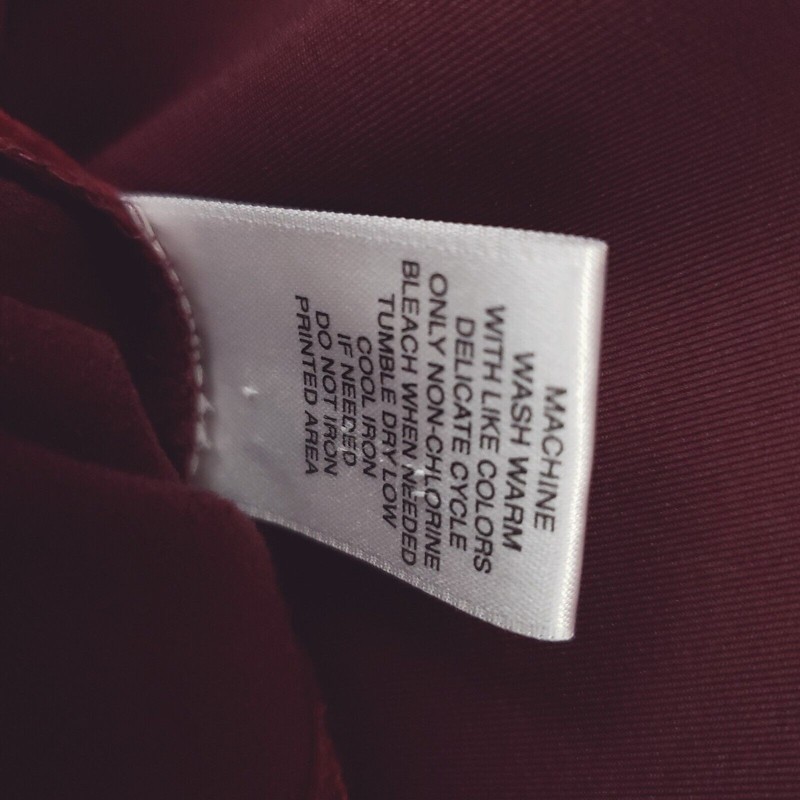 Roundtree & Yorke Performance Shirt XL Red 1/4 Zip Pullover Stretch gallery