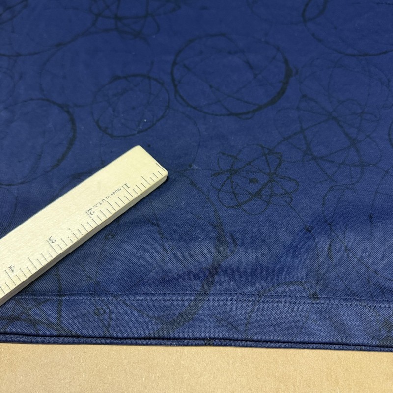 Futura X Uniqlo DRY-EX Shirt Mens Medium Blue Geometric Print Quick Dry Tee gallery