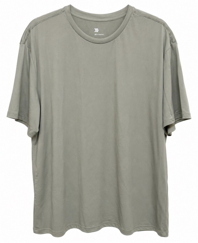 All In Motion Relaxed Fit T Shirt Mens Large Light Olive Pickleball NWT gallery