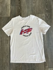 Ethika Hometown Favorites AAU Basketball White T-shirt Mens Small