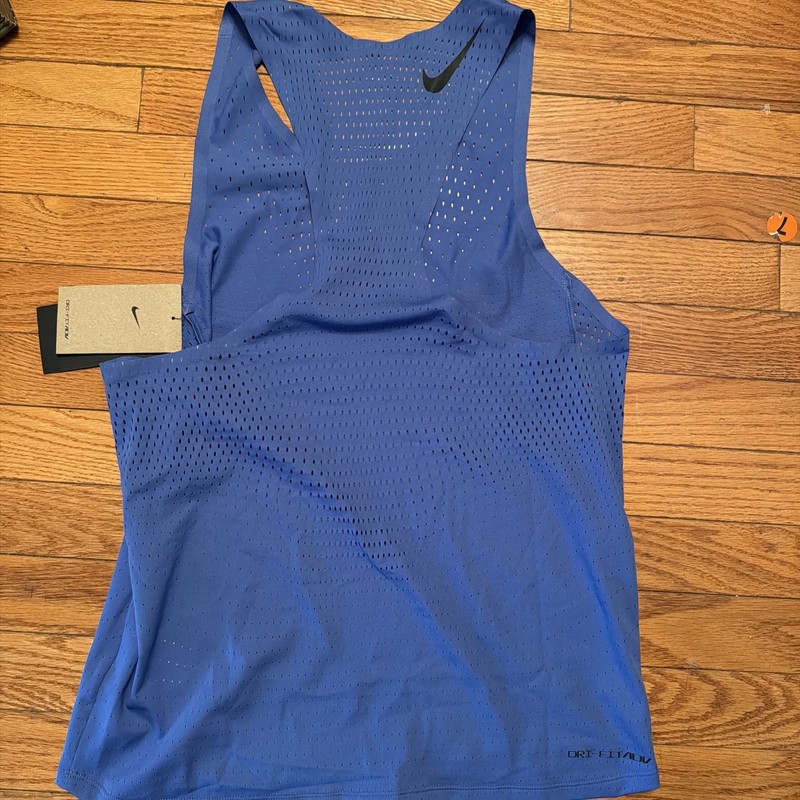 Nike DRI-FIT ADV Aeroswift Pro Elite Running Singlet Mens Size SMALL FN4231-411 gallery