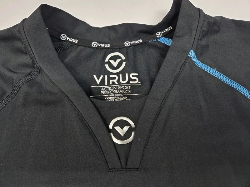 Virus Mens Compression Small Fit Action Sport Performance Sleeveless Tank #8117 gallery