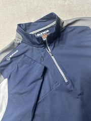 Sunice 1/4 Zip Pullover Mens 2XL Blue Quarter Zip Long Sleeve Golf Super Lite FX