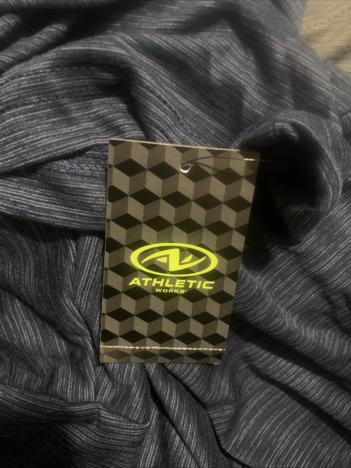 3 New Mens Athletic DriWorks XL Short Sleeve Shirts - Black Gray and Blue gallery