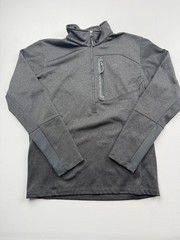 The North Face Pullover Mens Medium Gray Fleece Quarter Zip Chest Pocket Top