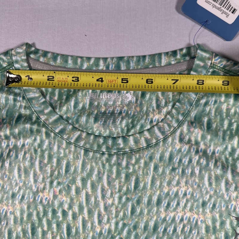 Reel Legends Performance Reel Tec Shirt Fishing Mens Large Green Long Sleeve NEW gallery