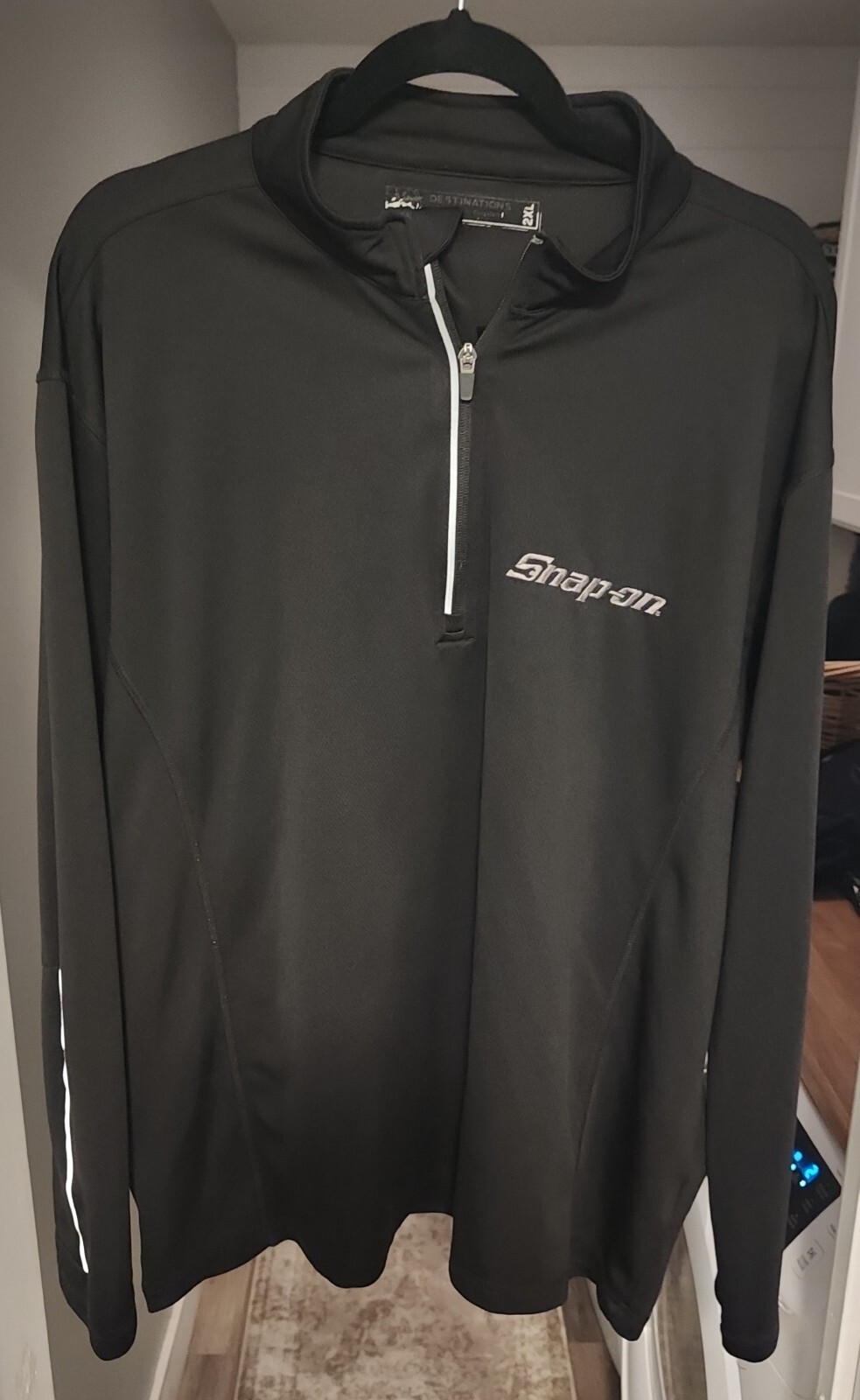 Snap-On Tools Quarter-Zip Sport Performance Pullover Shirt 2XL gallery