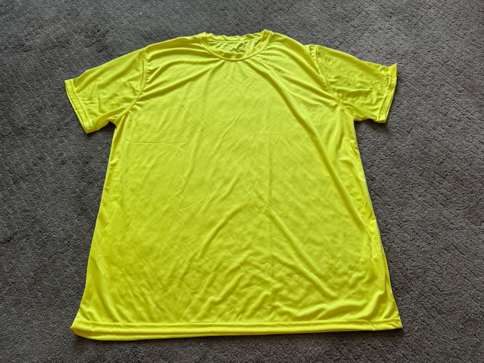 Holloway Men’s 7 Pack Dry-Excel Yellow Shirt Size XL gallery