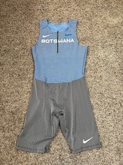 Nike Pro Elite Botswana Track Field Racing Speedsuit Singlet Men’s Size Small