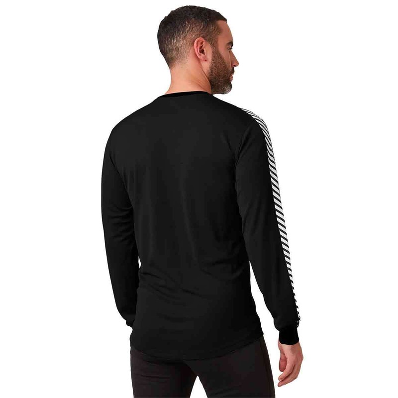 Helly Hansen Mens Lifa Stripe Long Sleeve Crew Base Layer gallery