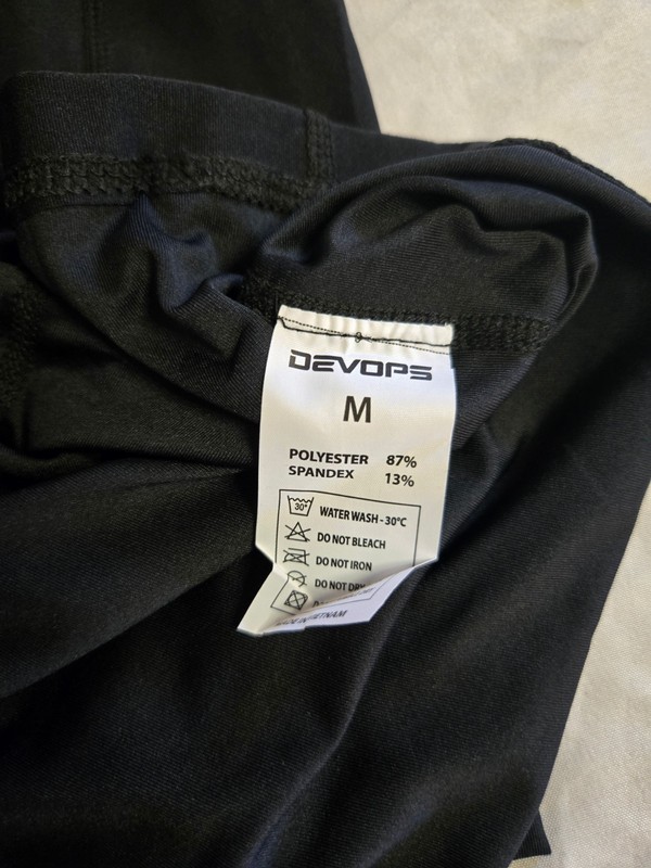 Devops Black Sleeveless Pullover T-shirt (M) gallery