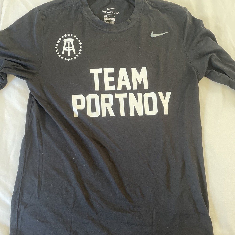 Nike Dri-Fit Legend 2.0 Barstool Sports Team Portnoy Long Sleeve Black Shirt