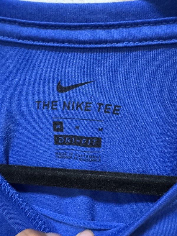 Nike Dri-FIT Blue Athletic Performance Training Running T-Shirt Men’s Medium gallery