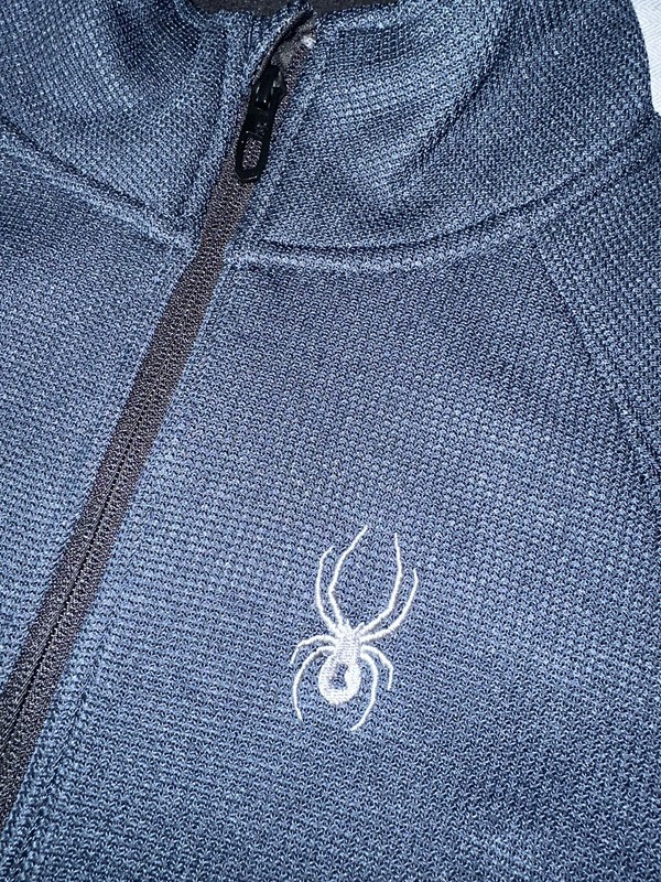 Spyder Frontier 1/4 Zip Pullover - Men’s Small Navy w/ Black Stretch Panels gallery
