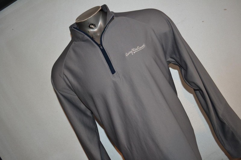 37287 Under Armour Golf Pullover Curing Kids Cancer Gray Polyester Size 2XL Mens gallery