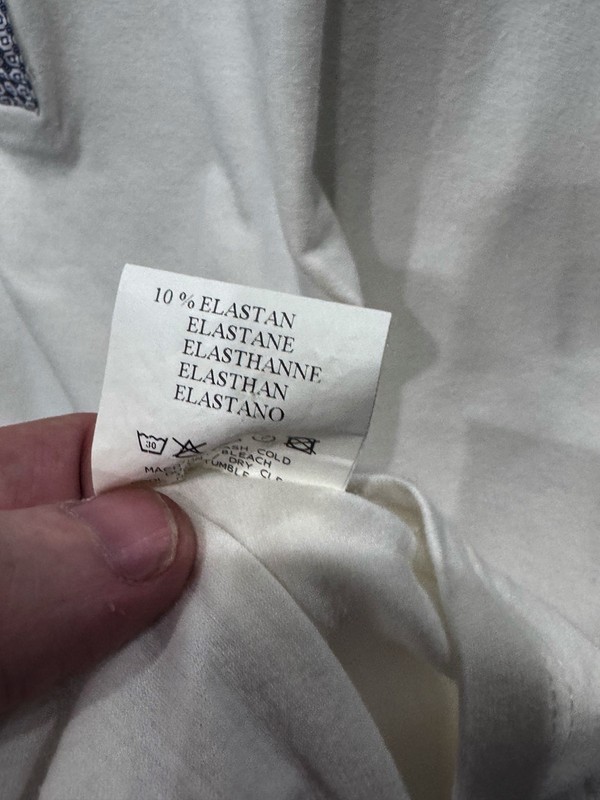 Etro Milano Super Soft Long Sleeve POLO SHIRT XL Extra Large gallery