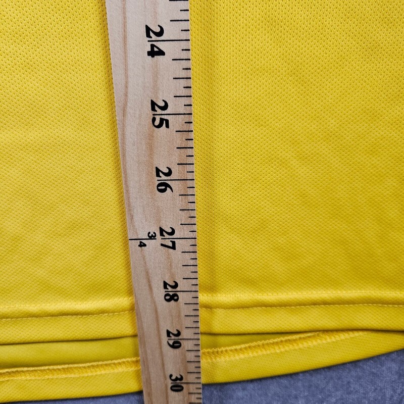 Kelme Soccer Jersey Yellow Blank Size 3XL USA gallery