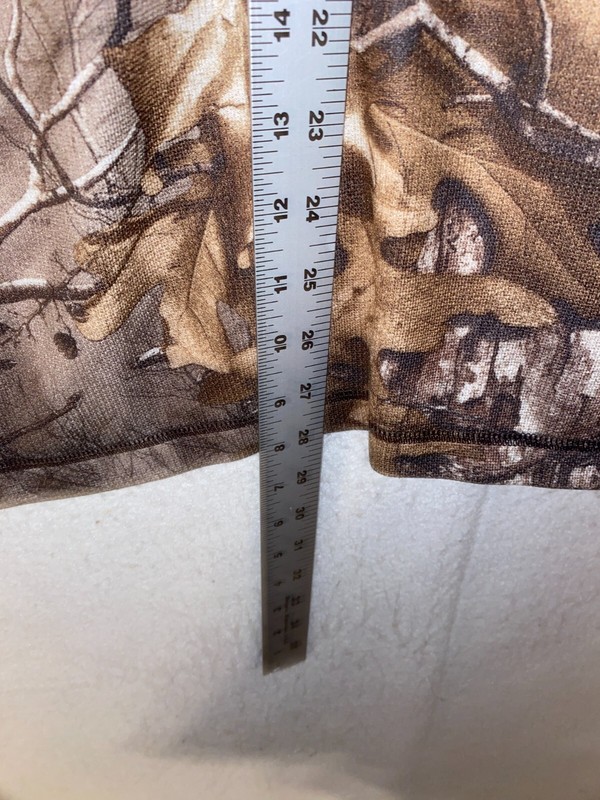 Men's Carhartt Realtree Base Force 1/2 Zip Pullover Sz XXL Camoflauge gallery