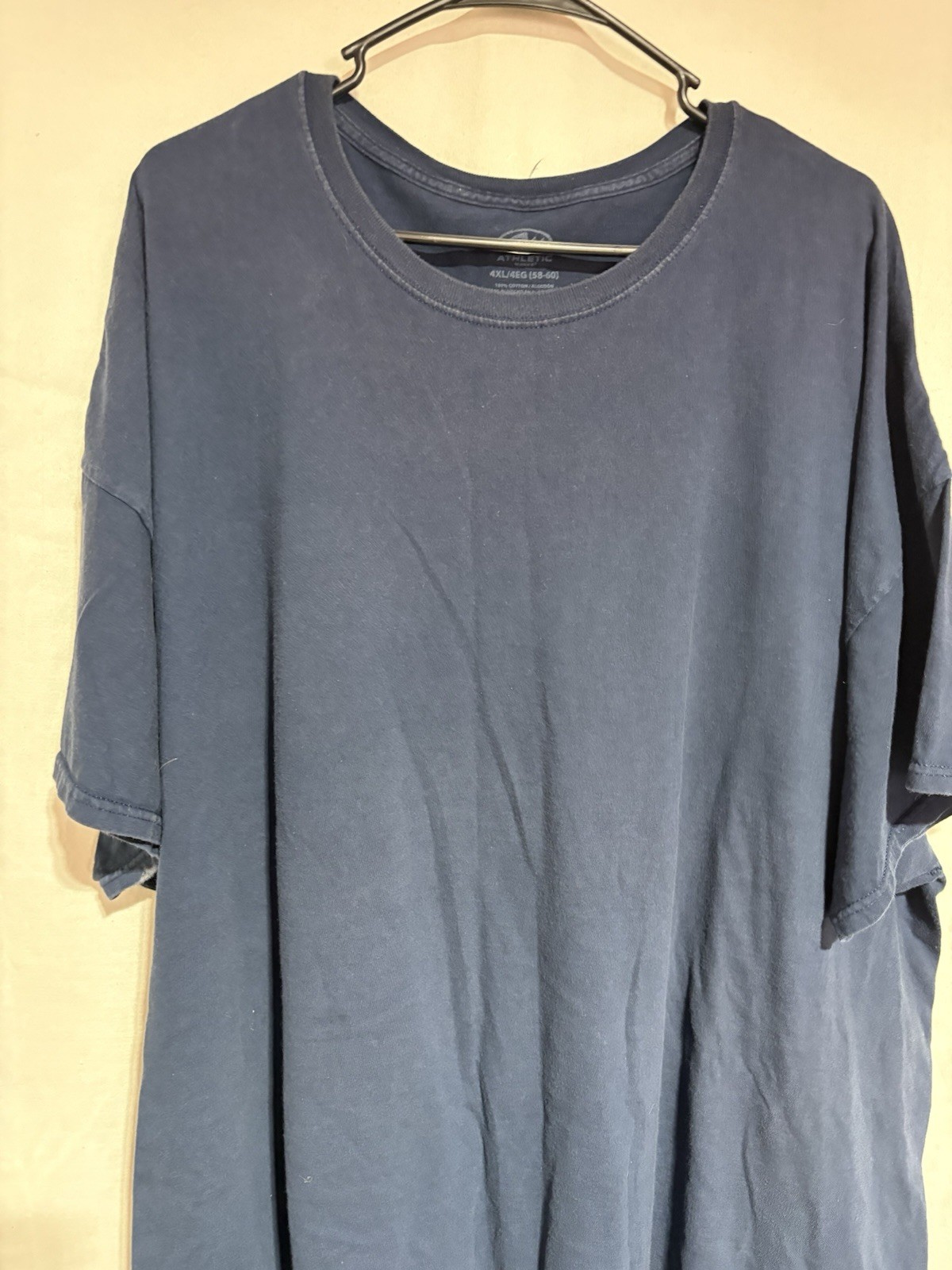 Athletic Works Dark Blue Basic Tee Size 4XL gallery