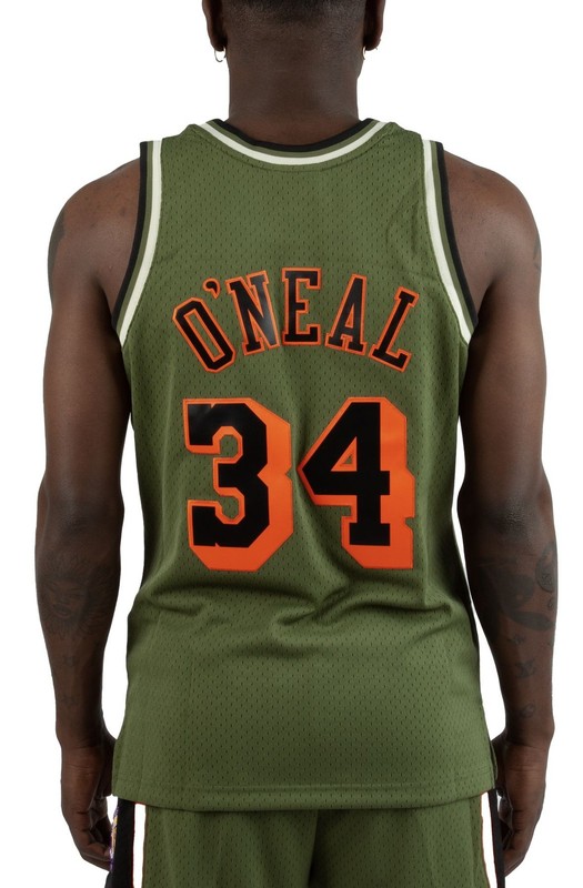MENS MITCHELL & NESS FLIGHT SWINGMAN JERSEY LAKERS 1996 SHAQUILLE O'NEAL gallery