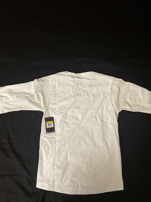 Nike Baseball 3/4 Hot Jacket NWT BP Pullover 3/4 Sleeve Top Size S 897383-100 gallery