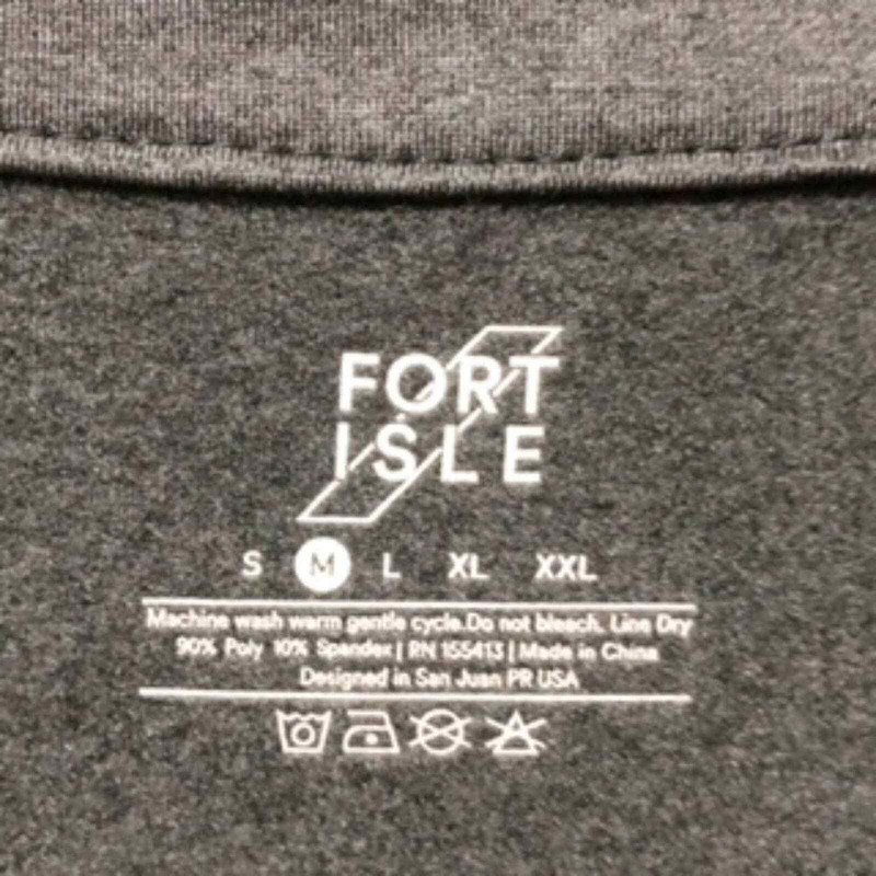 Fort Isle Men's Long Sleeve Half-Zip Pullover Size Medium gallery
