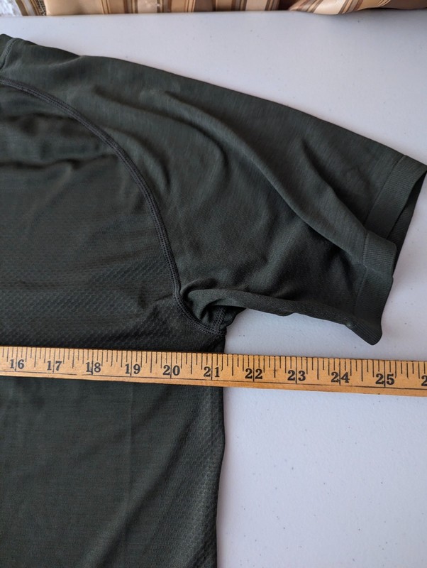 Three Nails Men's Performance S/S T-Shirt Size M / L Green Christian Activewear gallery