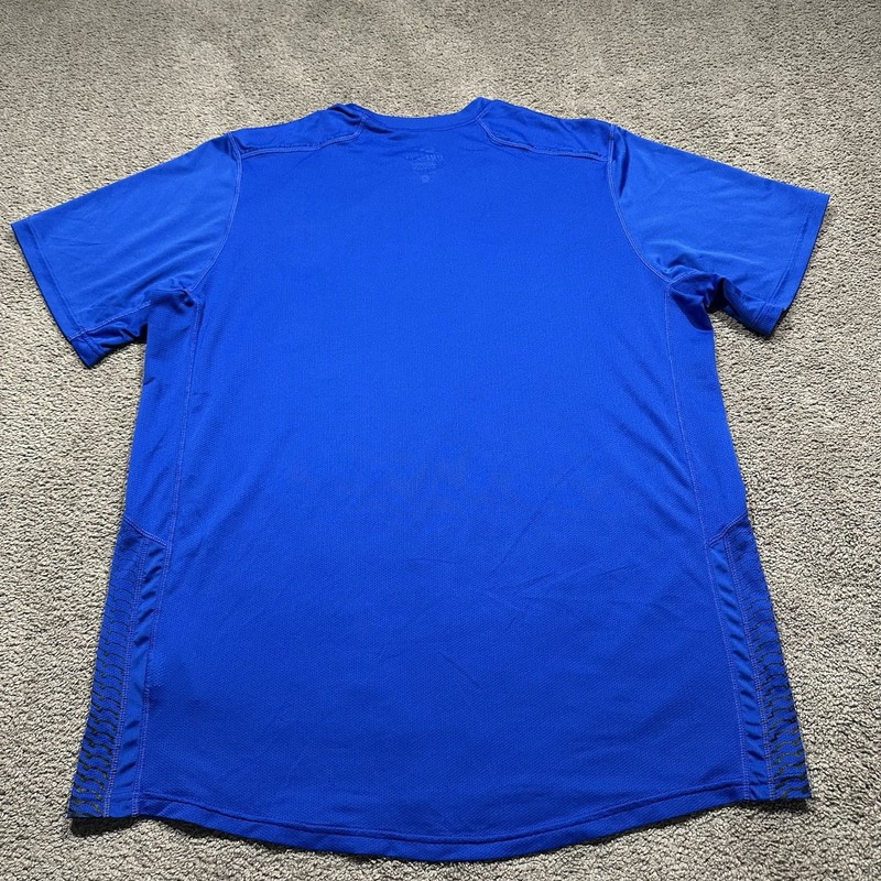 Nike Dri Fit Shirt Mens Extra Large Blue Short Sleeve Lightweight Running Gym gallery