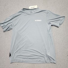 Adidas Terrex XPR Tee Polygiene Trail Running Shirt Mens Size XL Magic Grey NWT