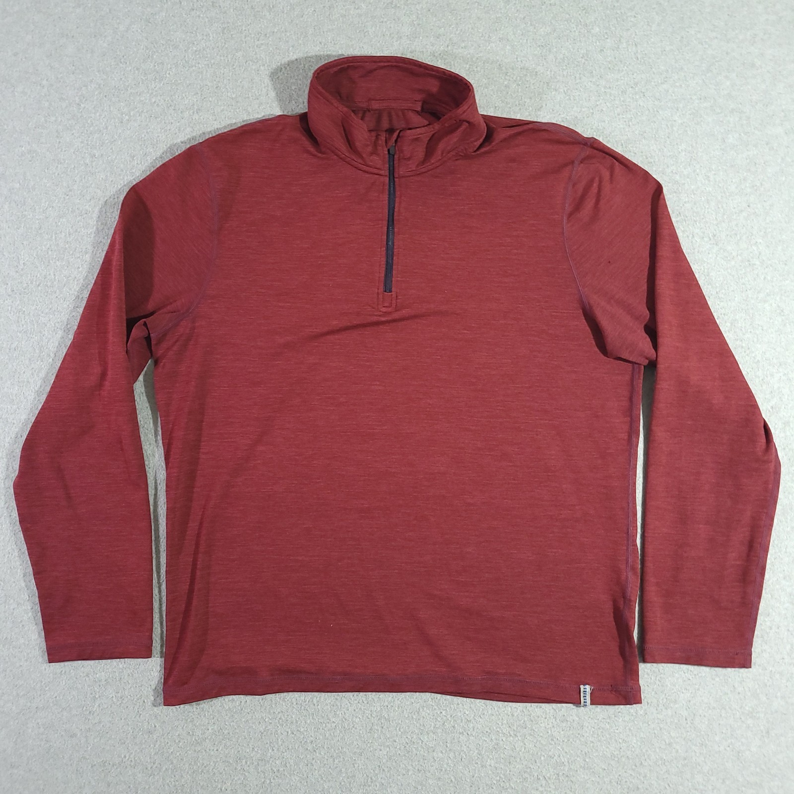 Marine Layer 1/4 Zip Pullover Shirt Mens M Weekend Sport Sweatshirt Workwear gallery