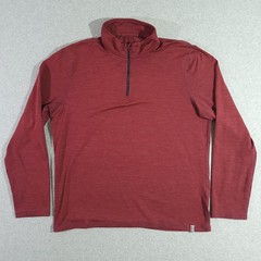 Marine Layer 1/4 Zip Pullover Shirt Mens M Weekend Sport Sweatshirt Workwear