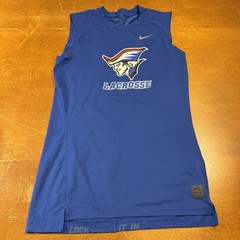 Nike Shirt Mens XL Blue Tank Top Sleeveless Compression Pro Dri Fit