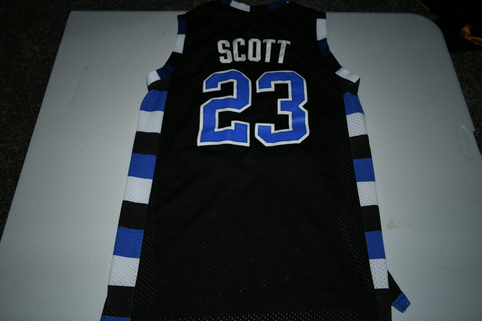 Men's One Tree Hill Nathan Scott S Basketball Jersey (Black) One Tree Hill gallery