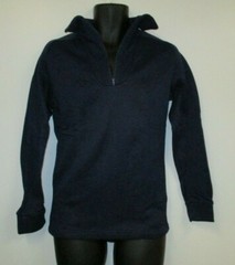 PolyPro Men’s Super Thermal 1/4 Zip TN Long Sleeve Shirt (Small) Dark Blue