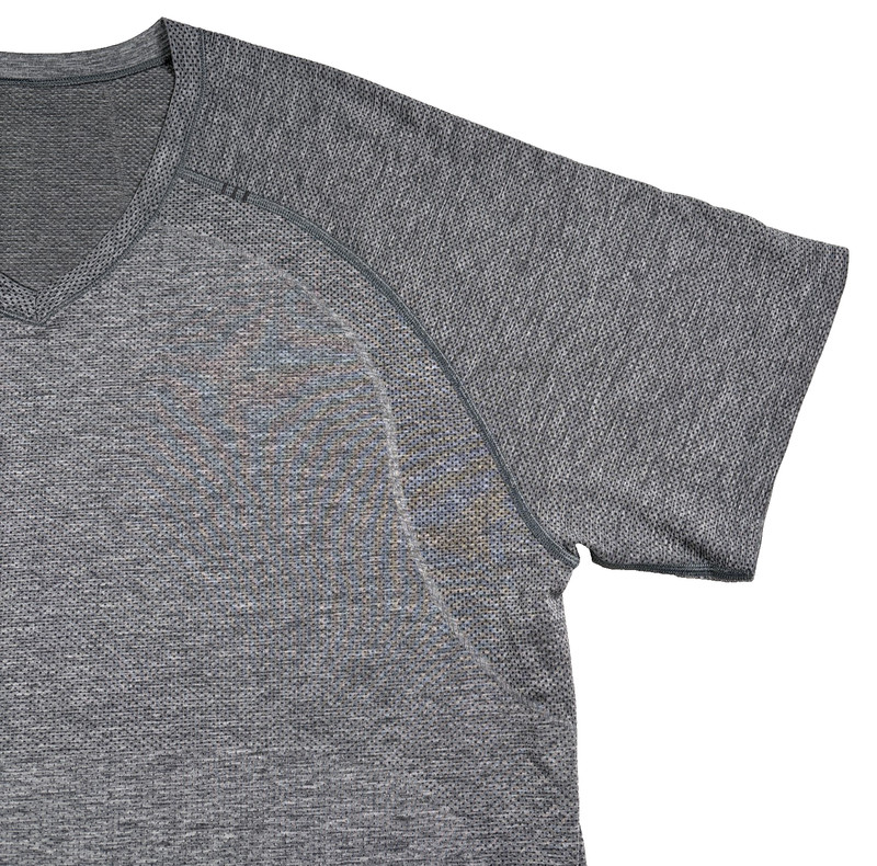Lululemon Shirt Mens XXL Gray Metal Vent Tech Athletic Training Top Breathable gallery