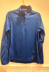 OGIO Men’s Sz M 1/4 Zip Pullover Long Sleeve Shirt Royal Blue Endurance 27-10