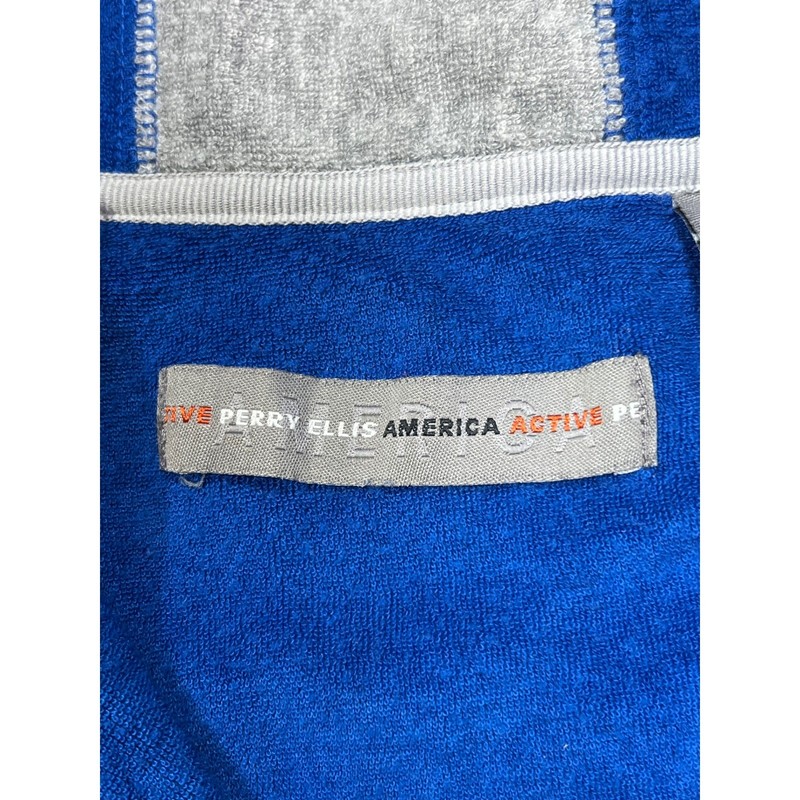 Vintage 90s Perry Ellis America Velour 1/4 Zip Activewear Shirt Sz xl Y2K gallery