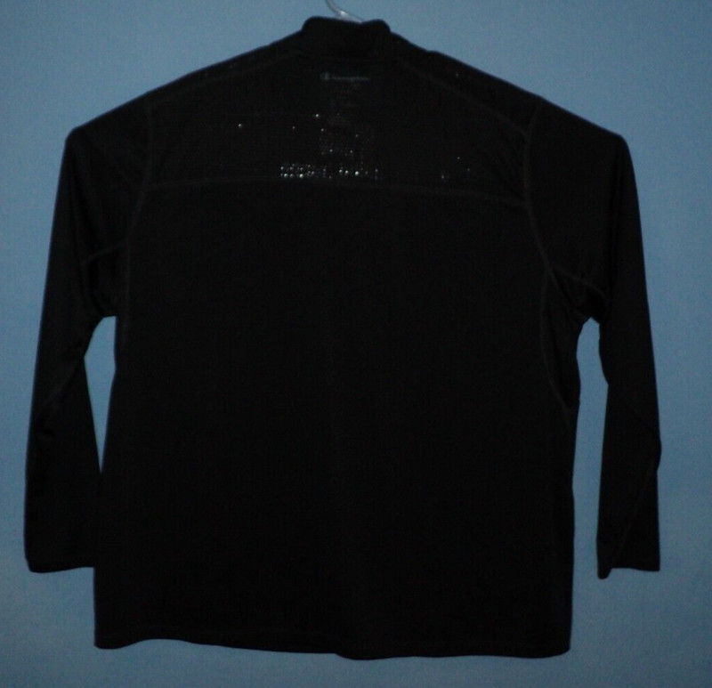 Champion Men's Powertrain Tech 1/4 Zip Pullover Black 2X-Large AUCT#11477 gallery