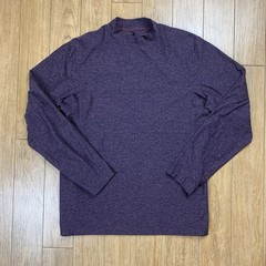 Lululemon Shirt Men S Purple Rulu Mock Neck Long Sleeve Activewear