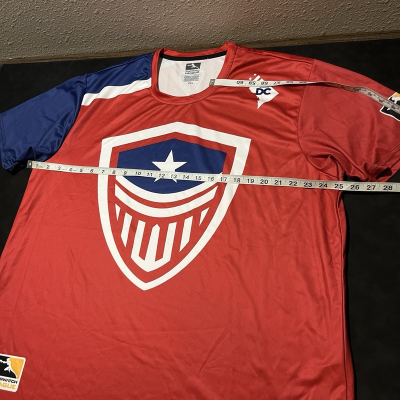 Overwatch League Jersey Washington DC Justice Blizzard E-Sports 2XL Into The AM gallery