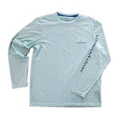 Vineyard Vines Men’s Performance Medium UV Swim Shirt Long Sleeve Sea Foam Green