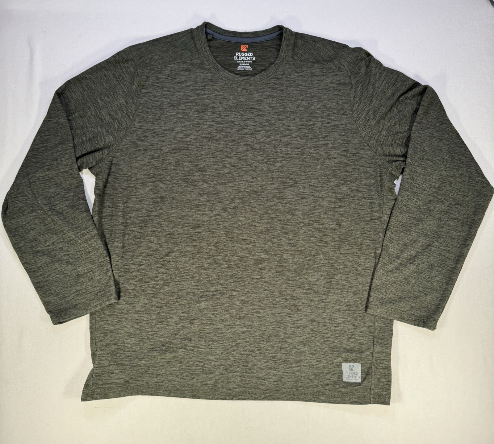 Rugged Elements Gray Long Sleeve Shirt Men’s XL Tall Performance Utility gallery