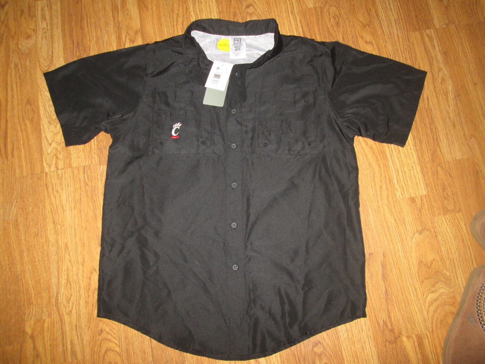 Mens PRO EDGE UC CINCINNATI BEARCATS collared button down shirt sz M Md Med NWT gallery