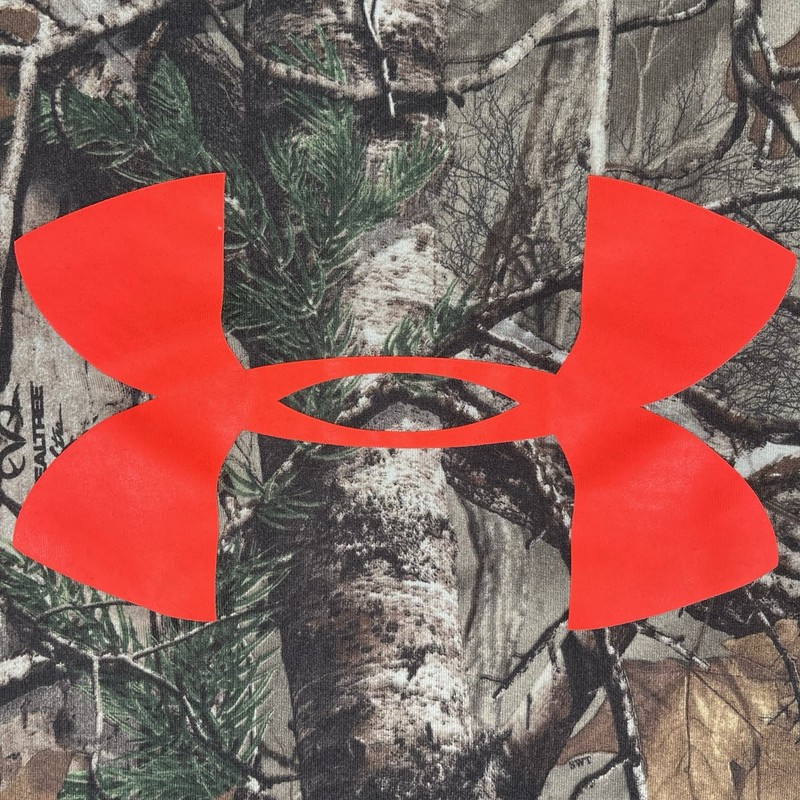 Under Armour Realtree Shirt Mens Medium Brown Camo Long Sleeve Hunting Outdoors gallery